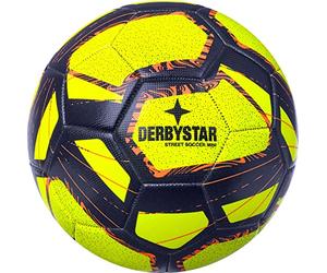 Derbystar Mini Street Soccer Ballon de Football Jaune Bleu Orange