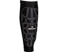 DERBYSTAR Protège-Tibias-6326050200 Protège-Tibias Adulte Unisexe, Schwarz, L