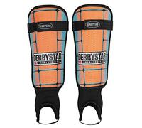 Derbystar Protège-Tibias Airlite SB3 XS Orange/Türkis