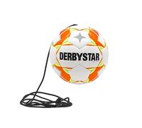 Derbystar Street Soccer Multikick Ballon d'entraînement de football avec élastique 400 g en PVC souple Taille 5