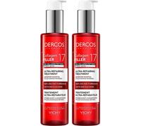 DERCOS Pré-Shampooing Ultra Réparateur Collagen 17 Filler Shampooing 2x150 ml