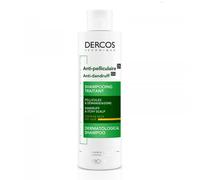 Vichy Dercos Shampoing Traitant Anti-Pelliculaire Cheveux Secs Flacon Pompe 390ml