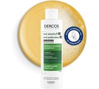 Dercos, Shampooing Traitant, Anti-Pellicules & Anti-Démangeaisons, Cheveux Normaux À Gras, , 200ml[Z1476]