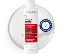 Dercos Technique, Shampooing Stimulant Anti-Chute Energy+, Enrichi En Aminexil, Cheveux Cassants, 200 Ml