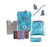 DerDieDas ErgoFlex Easy LED Set de cartables 5 pièces bleu