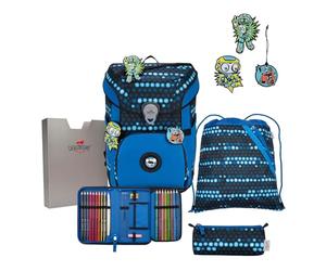 DerDieDas, ErgoFlex Easy Superflash Set Garçon, Blue Robot, Taille unique