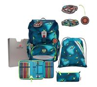 DerDieDas ErgoFlex Magic Light Ensemble Cartable 5 pièces, Bleu, ErgoFlex Set