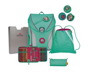 DerDieDas ErgoFlex Max Set de cartables 5 pièces vert