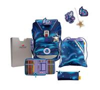 DerDieDas Set de cartables ErgoFlex 5 pièces bleu
