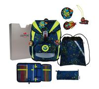 DerDieDas ErgoFlex Set de cartables 5 pièces jaune