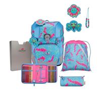 DerDieDas ErgoFlex Tiny Set de cartables 6 pièces Happy Pixel (TAS039632)