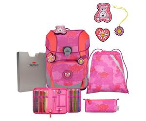 DerDieDas ErgoFlex Tiny Set de cartables 6 pièces rose