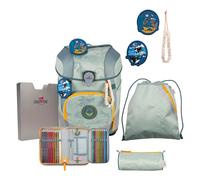 DerDieDas Exklusiv Eco Schulranzenset 5-teilig Grey Planet