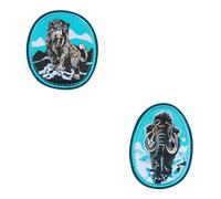 derdiedas Lot de 2 boutons interchangeables Blue Ice
