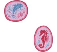 derdiedas Lot de 2 boutons interchangeables Coral Reef