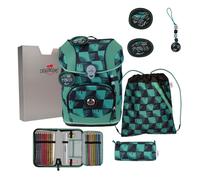 DerDieDas ErgoFlex Tiny Set de cartables 8 pièces vert