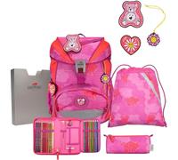 DerDieDas Set, Ensemble ErgoFlex Fille, Roses, Taille Unique