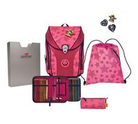 DerDieDas Superflash Neon Schulranzenset 5-teilig Neon Star