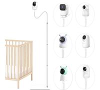 Derebir Support Camera Bebe Support pour babyphone Compatible avec GHB 5 pouces/Momcozy BM01 BM03 BOIFUN BABY 6T/GHB Babyphone, Support de caméra puissant, support pour plus de sécurité (68,5 ")