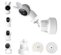Derebir Support de moniteur pour bébé compatible avec le moniteur de bébé ARENTI 2K Ultra/P2Q avec trou fileté de 6,35 mm, support mural flexible et réglable, angle de vue parfait et facile à