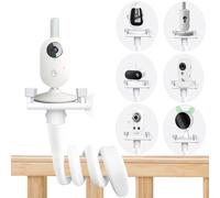 Derebir Support Universel pour Babyphone Caméra Compatible avec Philips Avent/BOIFUN/GHB/VTech/Hellobaby Babyphone la Plupart des Bébés Camera (Clip Mount)