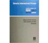 Derecho Internacional Privado Volúmen Ii. - Calvo Caravaca, Alfonso-Luis, Carrascosa González, Javier Calvo Caravaca, Alfonso - Luis, Carrascosa González, Javier (Auteur)