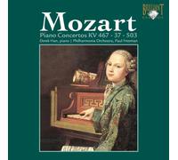 DEREK/POL HAN - KLAVIERKONZERTE KV 467-37-503 CD NEUF MOZART,WOLFGANG AMADEUS