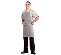 DEREN Mauvertex - Tablier Bavette -Valet - Gris - 95 X 102 Cm