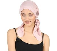 Deresina pretendu en Coton Bandana pour la Perte de Cheveux (Powder Pink)