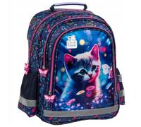 Derform Cleo & Frank, Sac à dos scolaire Chaton, 1 pièce