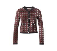 Derhy Cardigan 'BARNABE' rouille / noir / blanc, Taille M