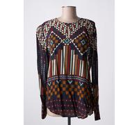 derhy chemisiers et blouses femme de couleur bleu 36