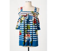 derhy chemisiers et blouses femme de couleur bleu 36