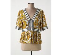 derhy chemisiers et blouses femme de couleur jaune 38