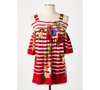 derhy chemisiers et blouses femme de couleur rouge 36