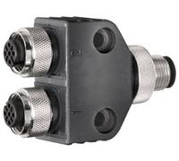 Dérivateur en Y pour capteurs/actionneurs Weidmüller SAI-Y-5S M12/M12 2BO 1881710000 Contenu: 1 pc(s)