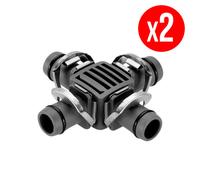 Dérivation en croix GARDENA 13mm - 2 pièces 8339-29 G