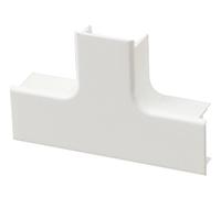 Dérivation en T à plat pour moulure DLPlus 32x12,5mm - blanc