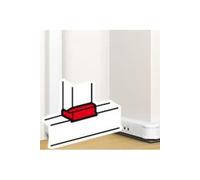 dérivation plane vers goulotte à clippage direct mosaic 50x105mm pour réf: 075603 , 075604 e