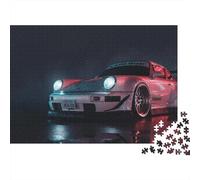 Dérive en Voiture Puzzle Adulte 1000 Pièces Jeu Éducatif Jouets Défi Artisanat Cadeau Famille Décor À La Maison pour Adultes Et Enfants À Partir De 14 Ans 1000pcs (75x50cm)