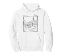Dériveur Bateau Optimiste Voile Navigeur Sweat à Capuche