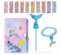 DERJDISF Cahier secret Licorne pour jeune - Journal intime avec cadenas - Carnet de notes parfait pour les jeunes - Jouet pour fille