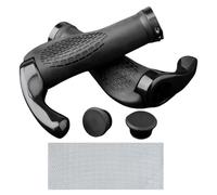 DERJDISF Poignée de Guidon de Vélo Caoutchouc Antidérapant Poignées VTT - Poignées de VTT Guidon ergonomiques 22 mm avec Autocollants réfléchissants pour Jantes de Roue, vélos de Course, Guidon Velo