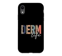 Derm Life Dermatologist Skincare Esthéticienne Dermatologie Coque pour iPhone XR