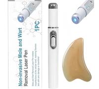 Derma Care Kidsneed - Stylo Laser Non Invasif Pour L'élimination Des Grains De Beauté Et Des Verrues, Stylo Laser Acrochordon Plasma Enlever Efficace les Verrues et Taches Sombres (1 pc)