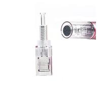 Derma Pen Aiguilles nano micro-aiguilles dermapen microneedling cartouche filetée rainhure de paraffaffine individuelle scellée (Round Nano)