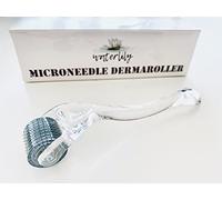 Derma Roller 1,5 mm 192 véritables aiguilles individuelles pour la croissance du visage, des cheveux, de la barbe, du corps, des soins de la peau en titane microneedle anti-âge