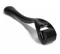 Derma Roller 540 - Rouleau à micro-aiguilles en titane pour barbe - Pour le visage, les rides, la perte de cheveux, les vergetures, la repousse des cheveux - Avec étui (3 mm)