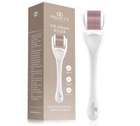 Derma Roller par Project E Beauty | Soin anti-âge | 540 micro-aiguilles en titane de qualité A | Stimule le collagène et l'élastine | Micro-exfoliation | Réduit les cicatrices et les rides