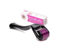 Derma Roller pour la pousse des cheveux | 0,25 mm avec 540 micro-aiguilles en titane | Stimule les follicules pileux et améliore la circulation du cuir chevelu (0,25 mm avec 540 micro-aiguilles en